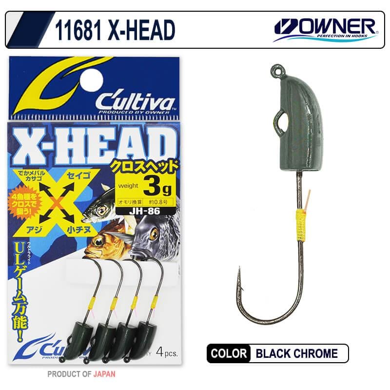 Jig Head ve Zokalar Cultiva 11681 X-Head Lrf Jighead