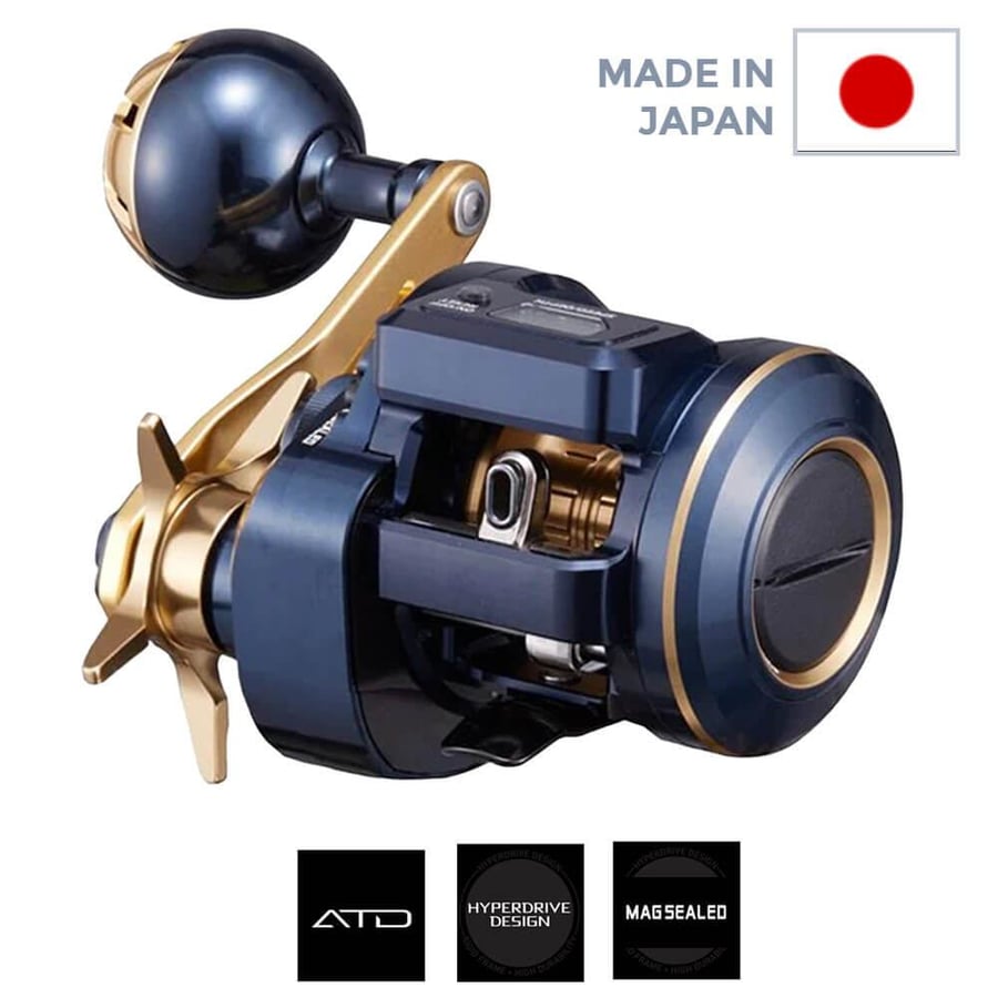 Baitcasting & Çıkrık Makineleri Daiwa 21 Saltiga IC 100 Çıkrık Makara (Sağ El)