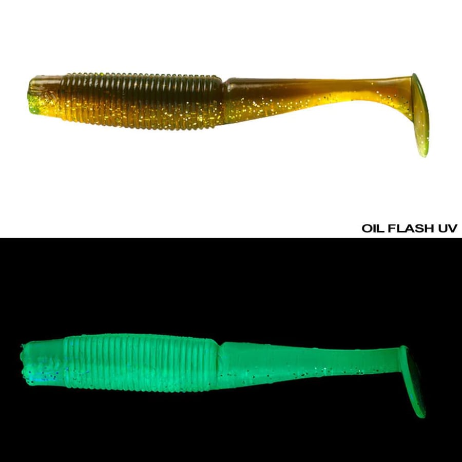 Silikon Yemler Daiwa Bait Junkie 6.35cm Minnow (8 Adet) - OIL FLASH UV