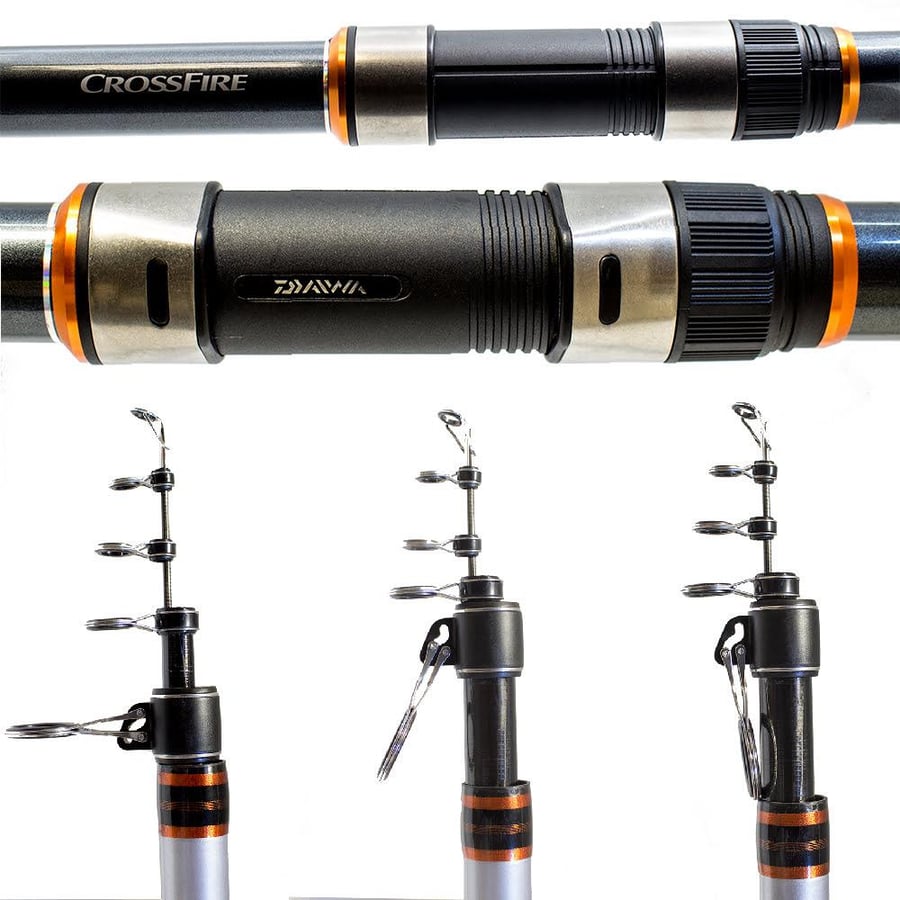 Surf Kamışları Daiwa Crossfire 4.20M 100-250gr Tele Surf Olta Kamışı