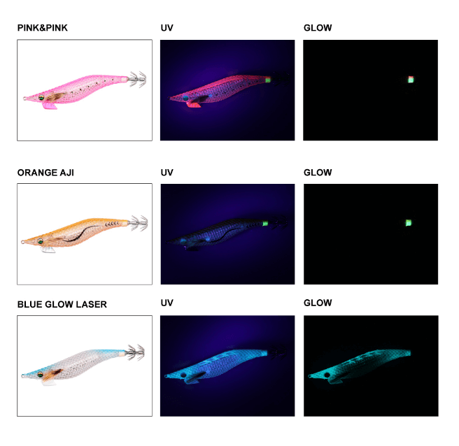 Kalamar Zokaları DAIWA EMERALDAS SHINE LC 3.0 LASER IMPACT - ORANGE AJI