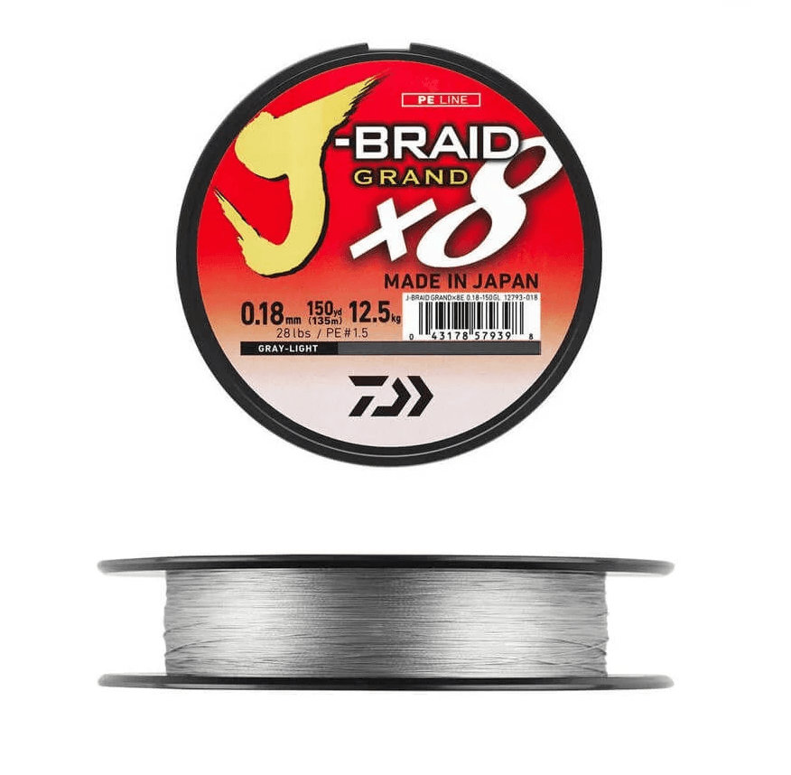 İp Misinalar Daiwa JB Grand 8B 135m Grey İp Misina