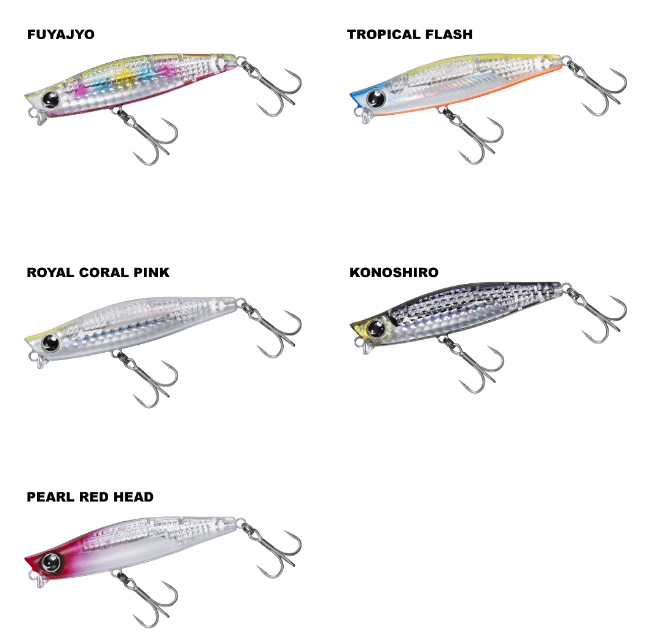 Maket Yemler DAIWA MORETHAN GALVA LASER IMPACT 73S MAKET YEM  - TROPICAL FLASH