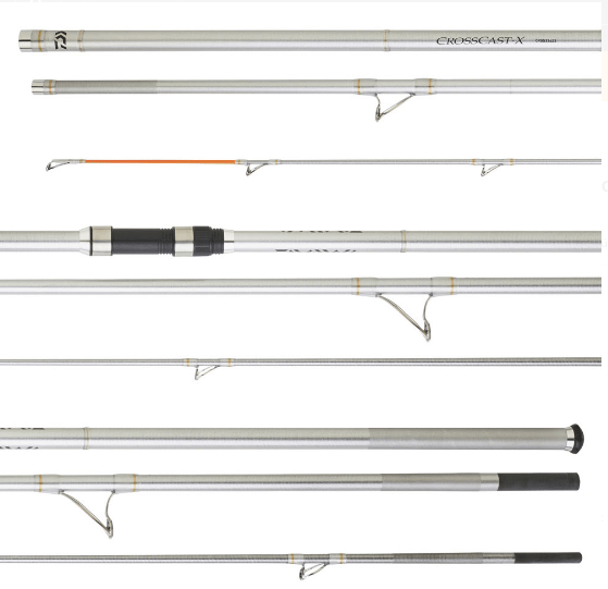 Surf Kamışları Daiwa New Crosscast 4.20m 100-225gr 3P Surf Olta Kamışı