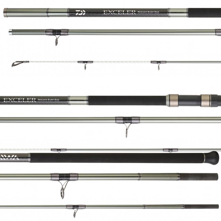 Surf Kamışları Daiwa New Exceler 4.20m 300-800gr 3P Surf Olta Kamışı