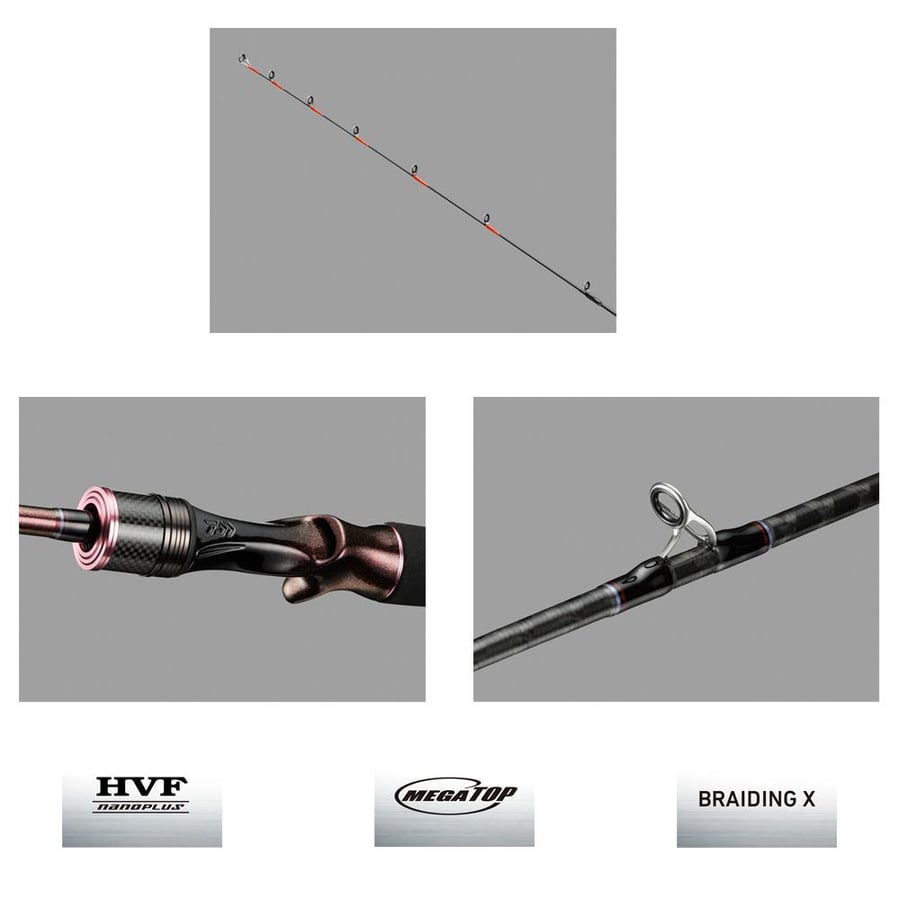 Jigging Kamışları Daiwa New Kohga Tenya Game 2.06m 45-200gr 2P Kamış