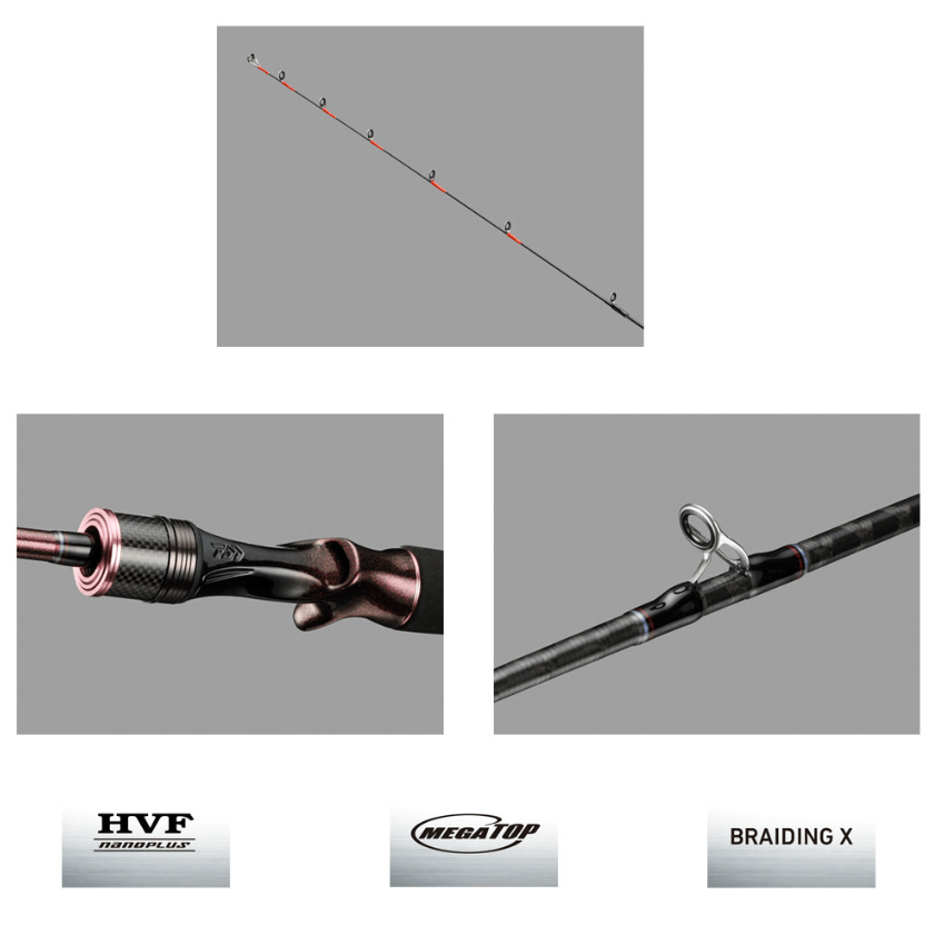 Jigging Kamışları Daiwa New Kohga Tenya Game 2.06m 40-150gr 2P Kamış