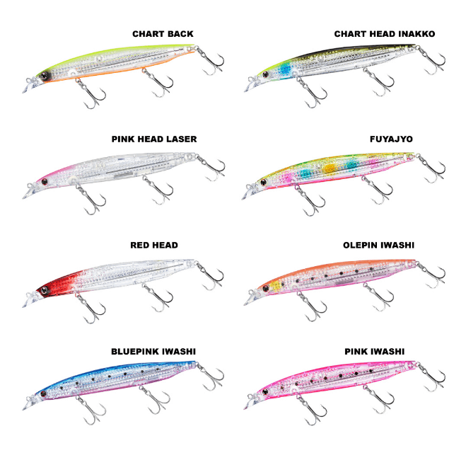 Maket Yemler DAIWA SHORELINE SHINEDAIWA SHORELINE SHINER-Z VERTICE R LASER IMPACT 125F - CHART BACK