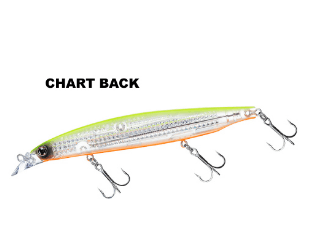 Maket Yemler DAIWA SHORELINE SHINER-Z VERTICE R LASER IMPACT 140F MAKET YEM - CHART BACK