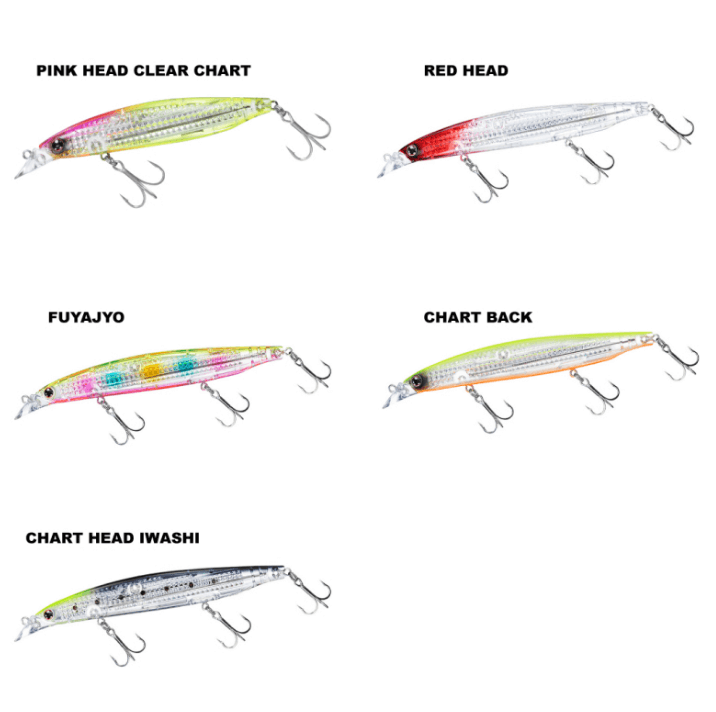 Maket Yemler DAIWA SHORELINE SHINER-Z VERTICE R LASER IMPACT 98F MAKET YEM - CHART BACK