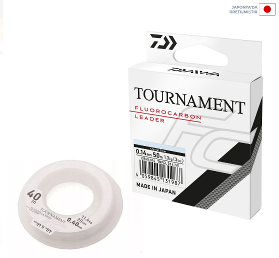 Fluorocarbon (Leader) Misinalar Daiwa Tournament FC Leader Misina 50mt- 0.23MM