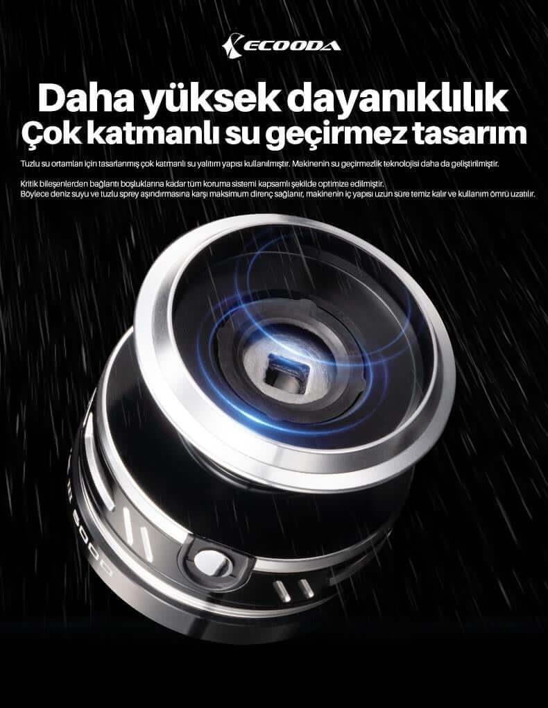 Tekne ve Jig Makineleri Ecooda Black Hawk III 5000 Olta Makinesi