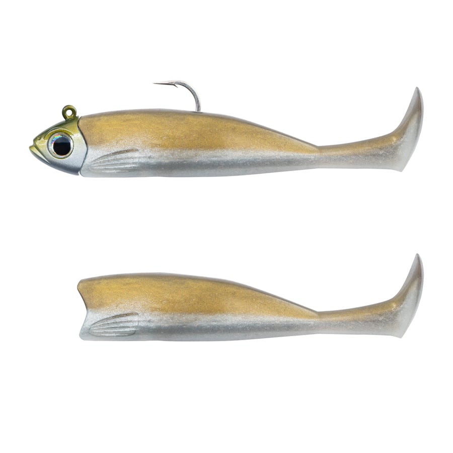 Silikon Yemler Fiiish Master Shad MS100/4 MS4515 Combo Light 8gr Khaki