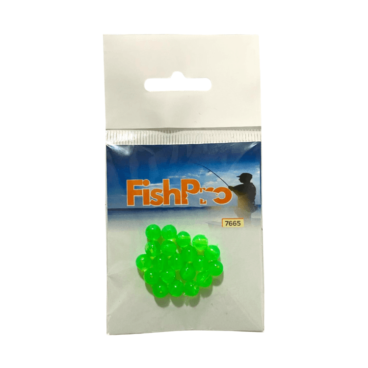 Boncuk FishPro Boncuk Yuvarlak 20 Li 7*5MM
