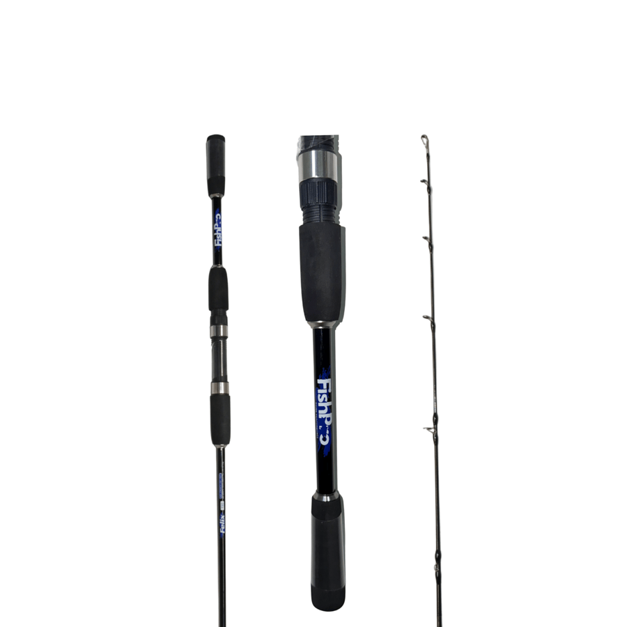 Tekne Kamışları FishPro Felix 165cm 50-150gr Black Tekne Kamışı