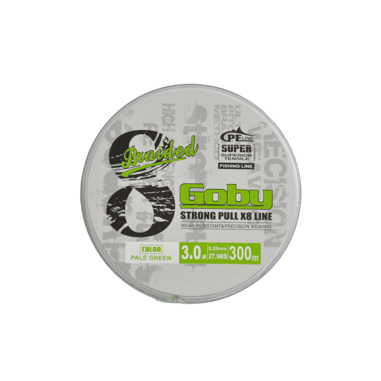 İp Misinalar FishPro Goby 300m X8 Pale Green İp Misina - 0.10 MM