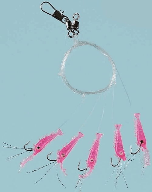Hazır TakımlarFladen Living Shrimp Mezgit 5 Köstek Hazır Takım - PINK NO:4