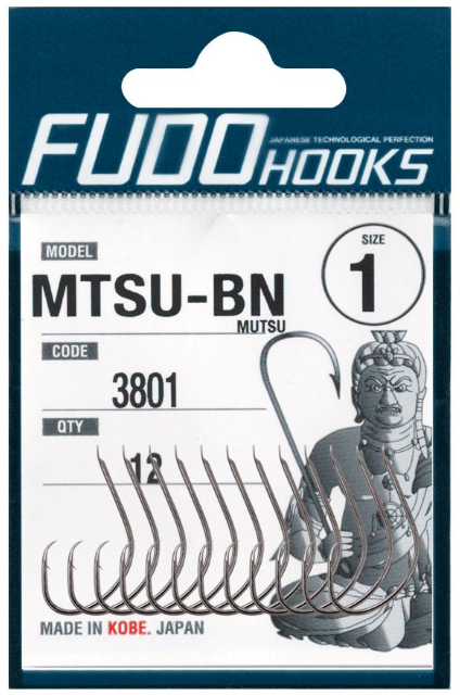 Fudo 3801 Mutsu Black Nikel Çember İğne