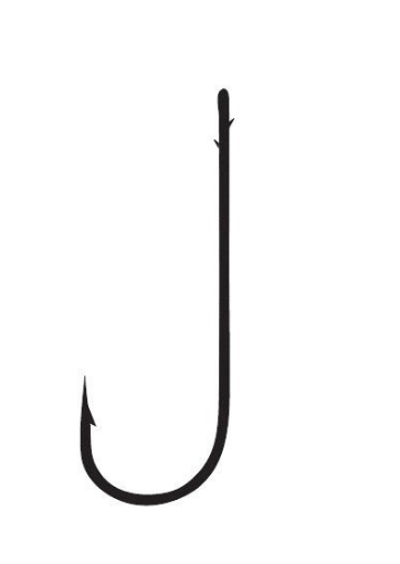 Fudo 6111 Worm SSB2 Black Nikel Uzun Pala Tırnaklı İğne Tekli İğneler