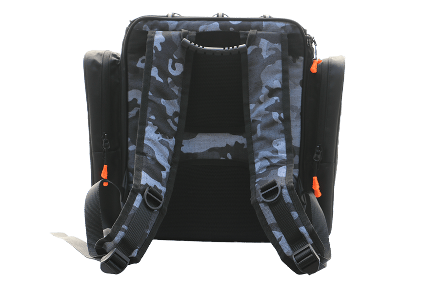 Çanta ve Kutular Fujin Black Camo Back Pack - Balıkçı Sırt Çantası