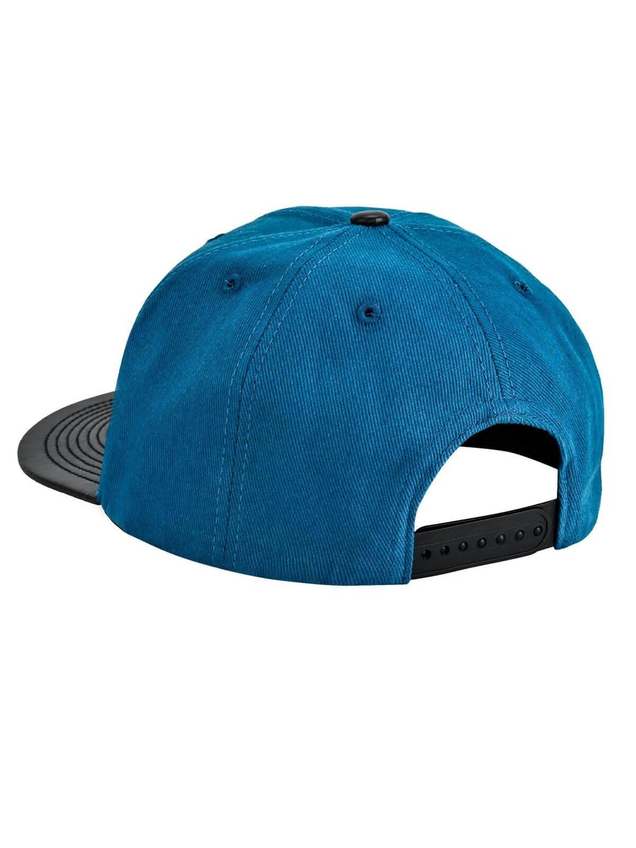 Balıkçı Giyim Fujin BTW Leather Visor Şapka Indigo