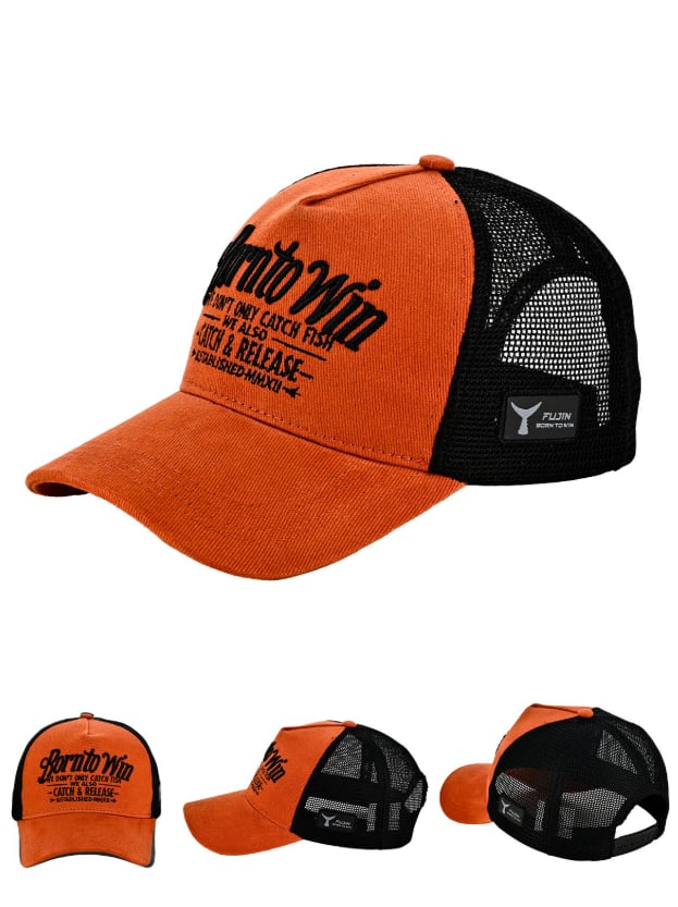 Balıkçı Giyim Fujin BTW Trucker Şapka Terra Cotta