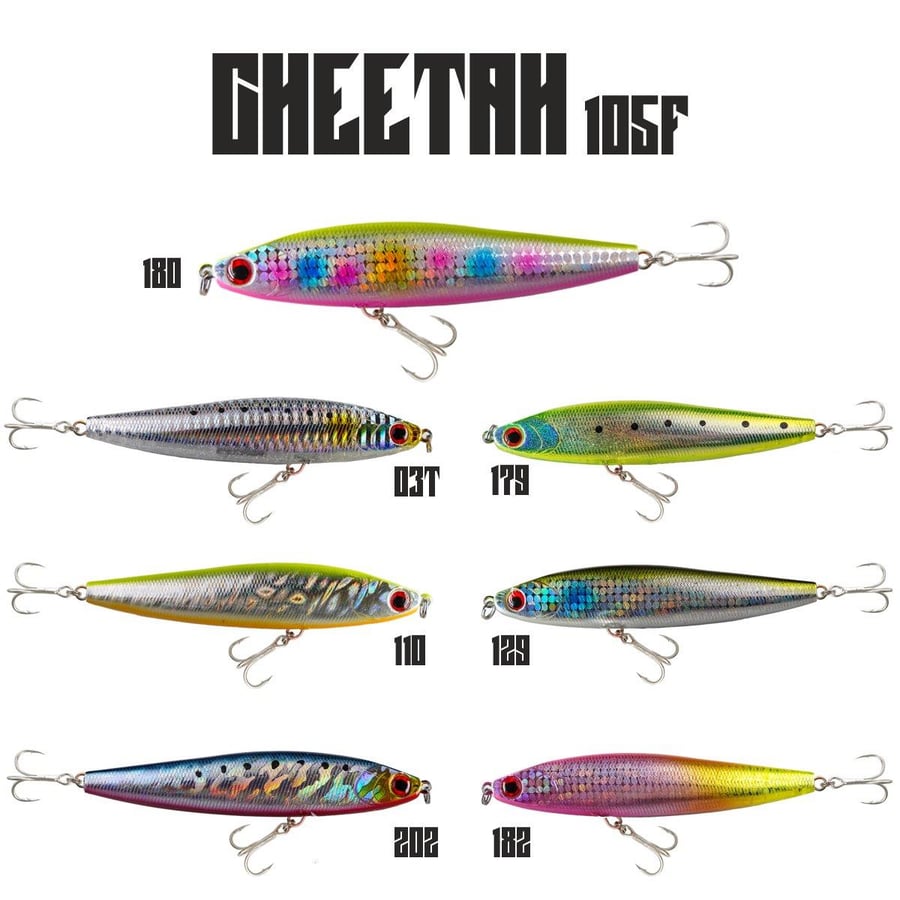 Maket Yemler Fujin Cheetah 105F 19gr 10.5cm Maket Balık