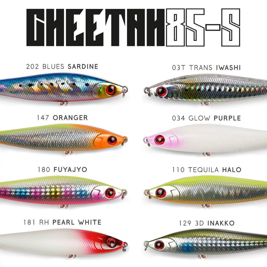 Maket Yemler Fujin Cheetah 85S 20gr 8.5cm Maket Balık