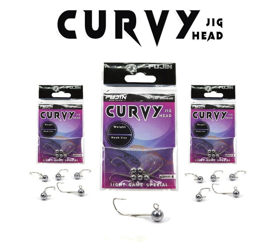 Fujin Curvy Jig Head - 1.4 GR - 6 Jig Head ve Zokalar