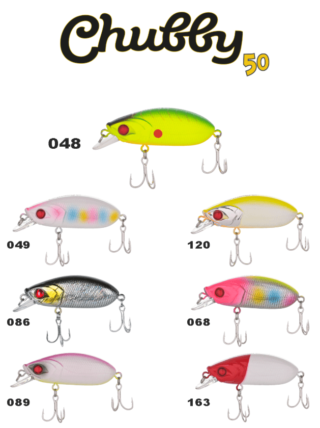FUJIN Fujin Chubby 50S 7gr 50mm Maket Balık - 163 UV RED HEAD Maket Yemler