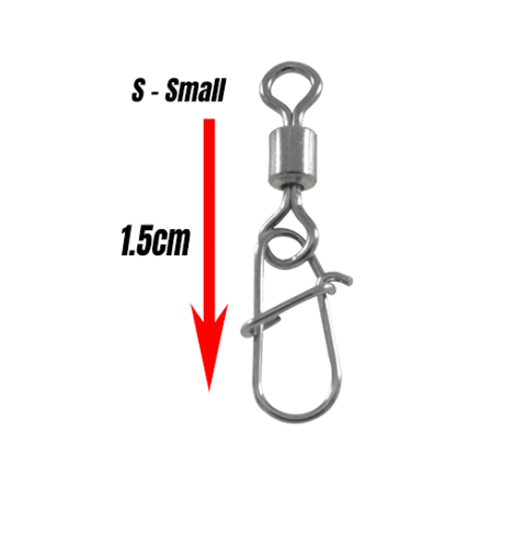 Klips & Fırföndü Fujin Power Roll Snap #S 5.2kg Çekerli Klips