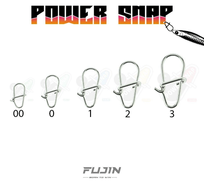 Klips & Fırföndü Fujin Power Snap Maket Balık ve LRF Klipsi