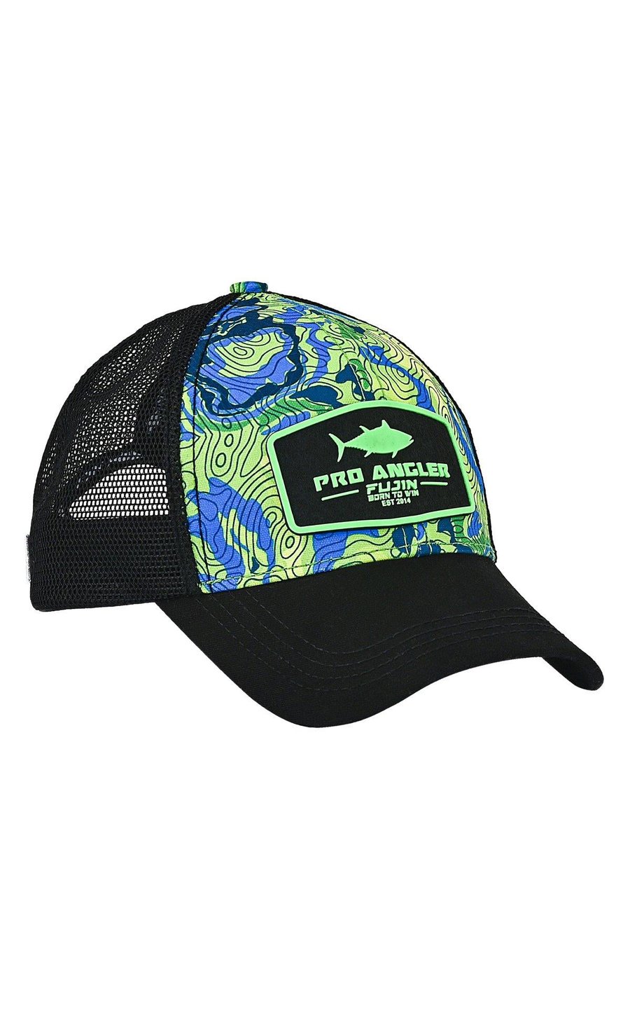 Balıkçı Giyim Fujin Pro Angler GEO Green Balıkçı Şapkası
