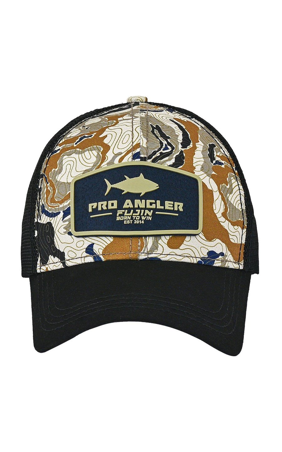 Balıkçı Giyim Fujin Pro Angler GEO Natural Camo Balıkçı Şapkası