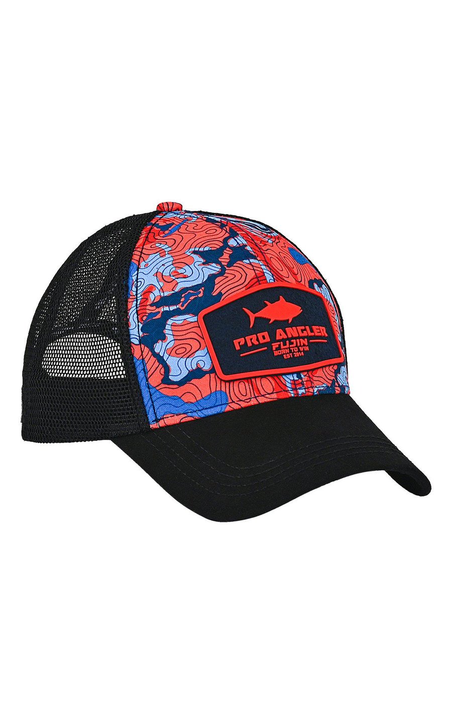 Balıkçı Giyim Fujin Pro Angler GEO Red Balıkçı Şapkası