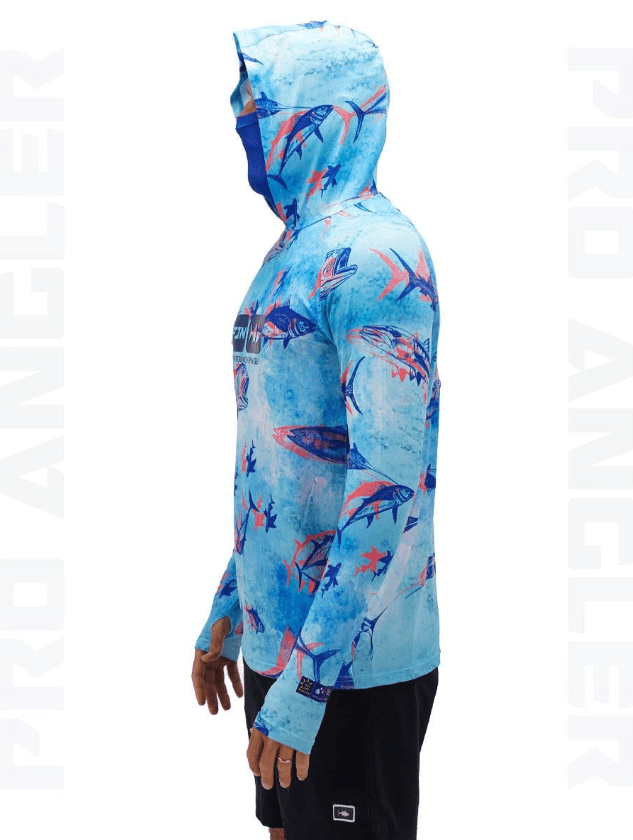 Balıkçı Giyim Fujin Pro Angler S24 Buff&Hoodie Echo Fish - M