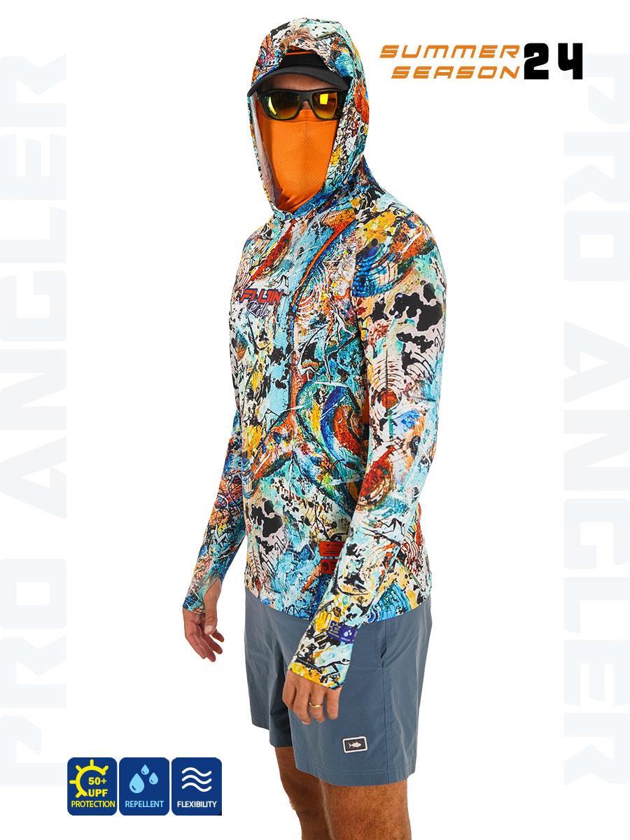 Balıkçı Giyim Fujin Pro Angler S24 Buff&Hoodie Makai Orange - L