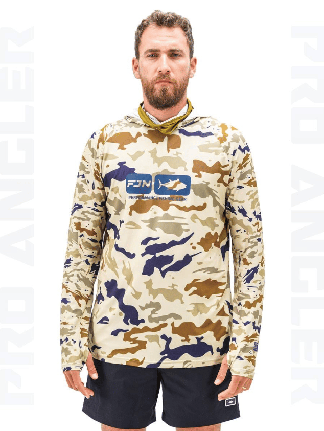 Balıkçı Giyim Fujin Pro Angler S24 Buff&Hoodie Natural Camo - XL