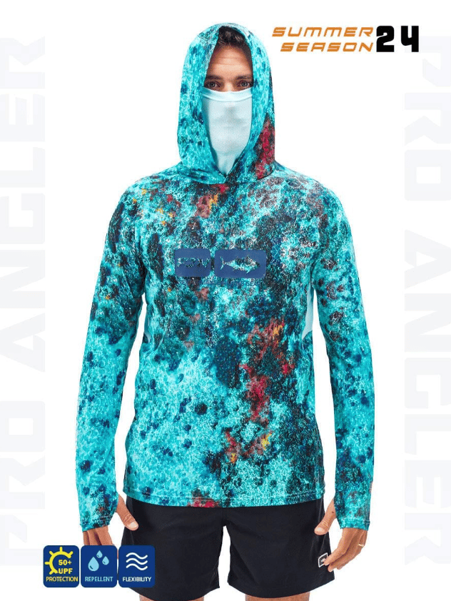 Balıkçı Giyim Fujin Pro Angler S24 Buff&Hoodie Reef - 2XL
