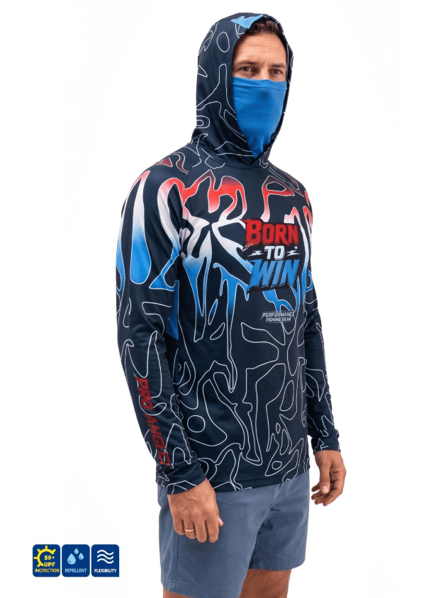 Fujin Pro Angler S26 T-Shirt Buff&Hooded Izohips Bold Red Balıkçı Giyim