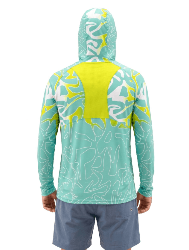 Fujin Pro Angler S26 T-Shirt Hooded Izohips Bold Mint  Balıkçı Giyim