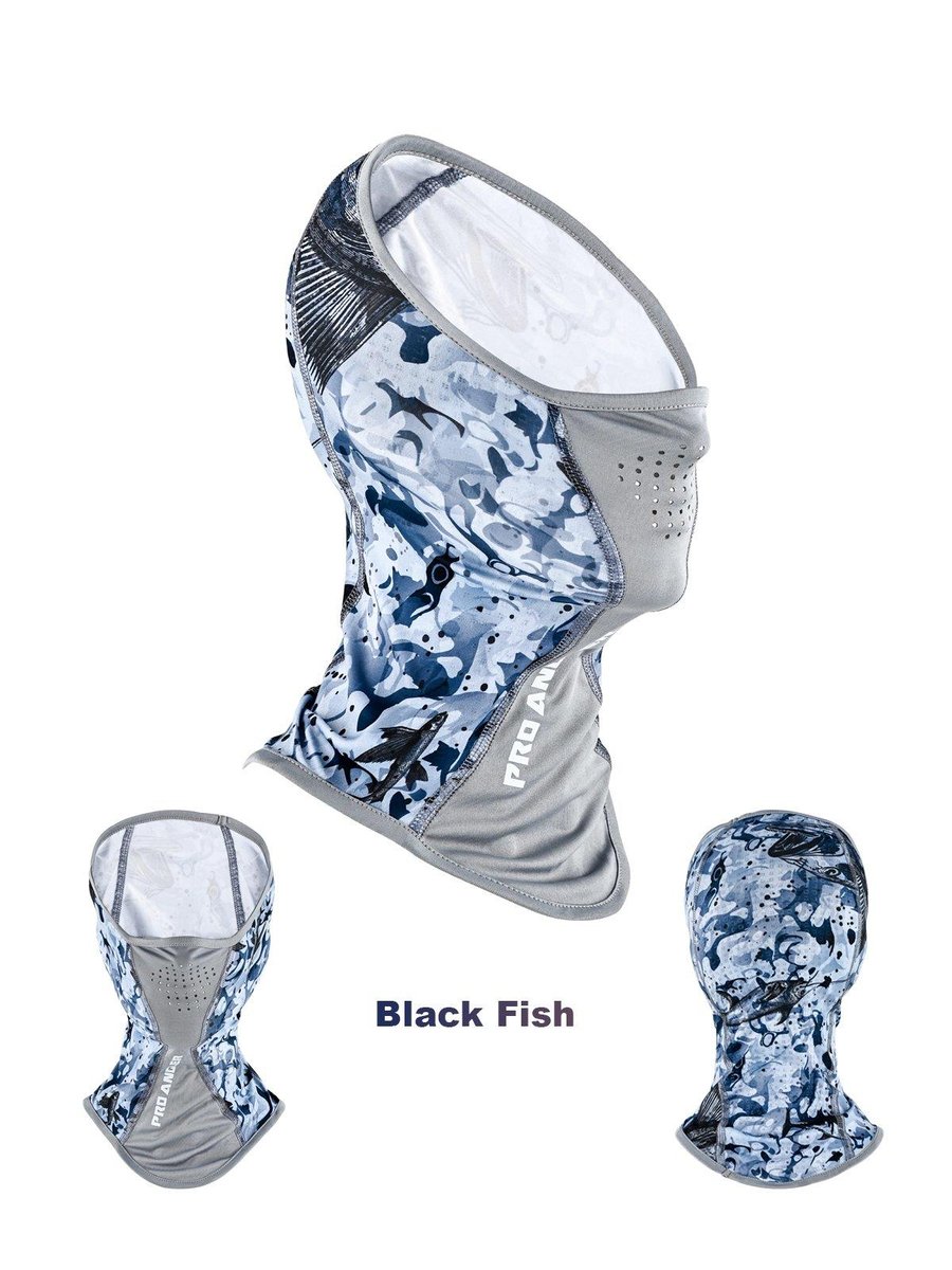 Balıkçı Giyim Fujin Pro Angler Sungaiter Boyunluk Black Fish