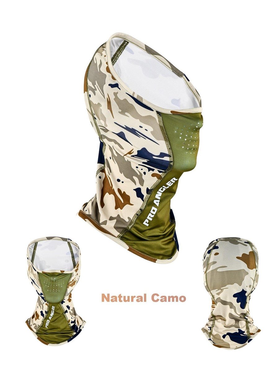 Balıkçı Giyim Fujin Pro Angler Sungaiter Boyunluk Natural Camo
