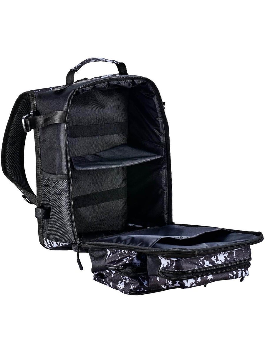 Çanta ve Kutular Fujin ProAji Back Pack Black Camo Balıkçı Sırt Çantası