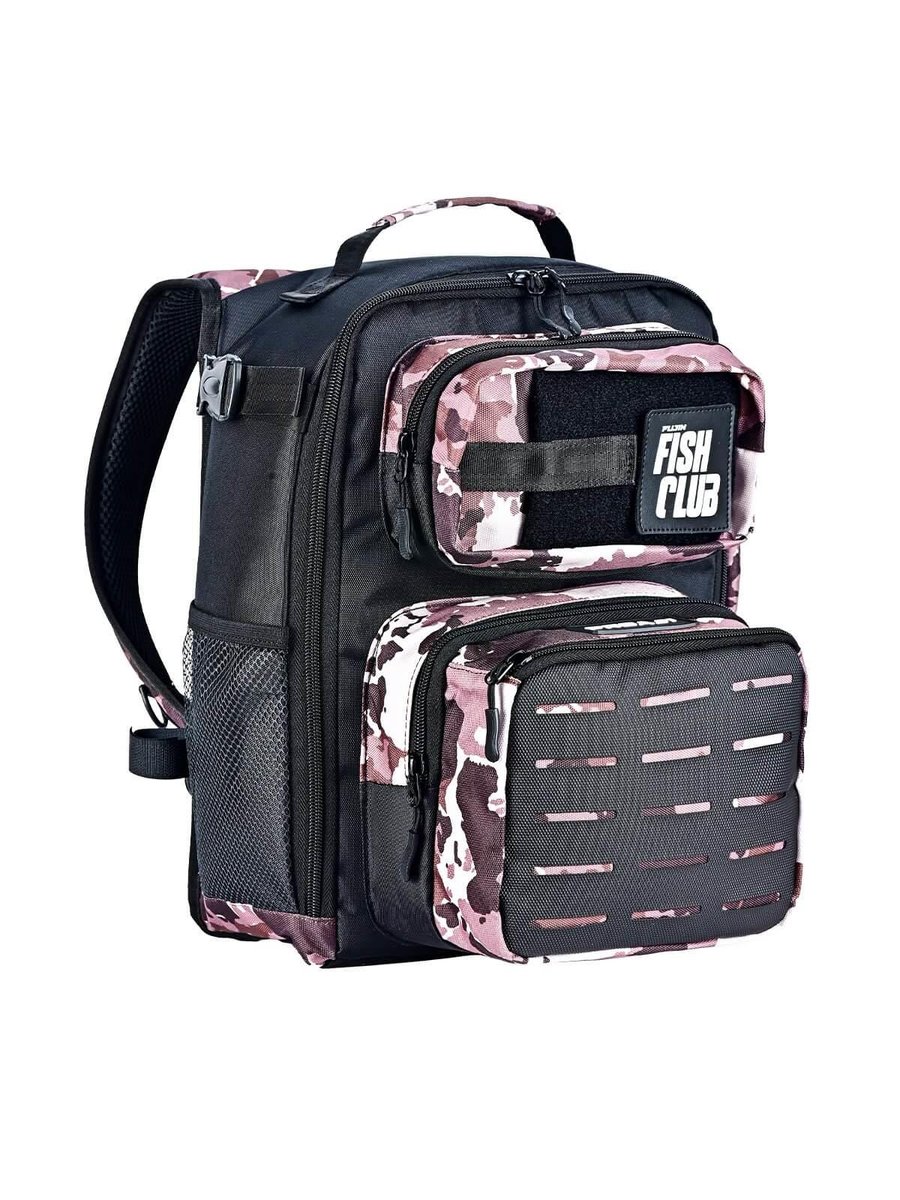 Çanta ve Kutular Fujin ProAji Back Pack Brown Camo Balıkçı Sırt Çantası