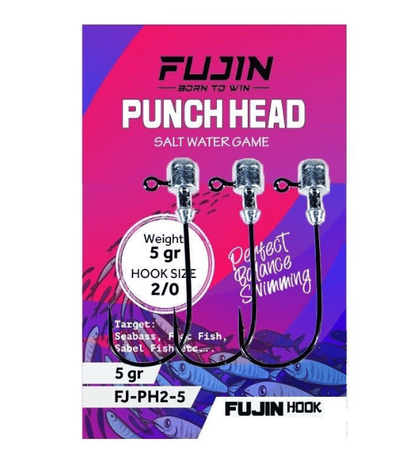Jig Head ve Zokalar Fujin Punch Head Jighead FJ-PH 2/0