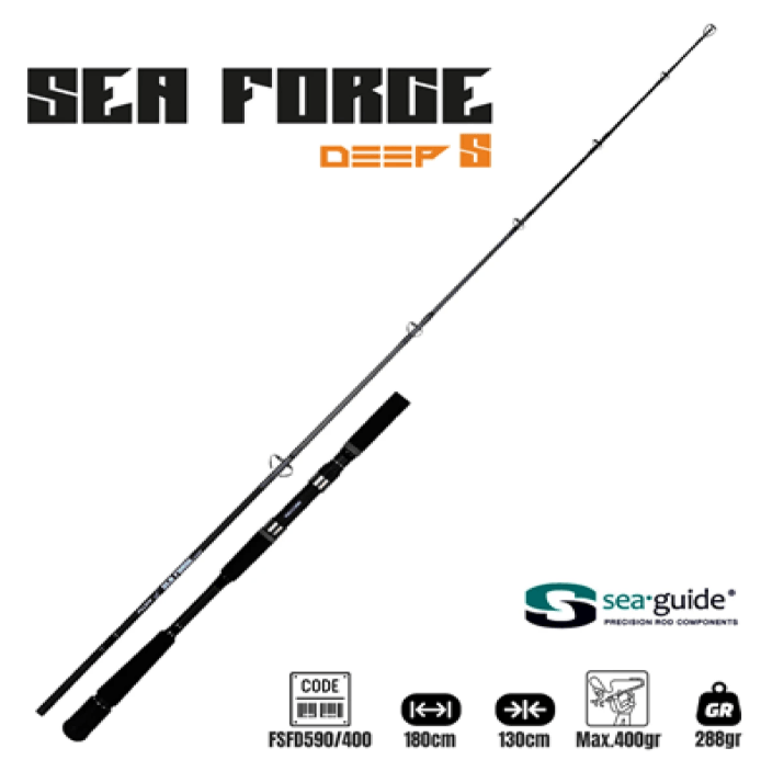 Fujin Sea Force Deep S 180 Cm Max 400 Gr Canlı Jig Kamışı Jigging Kamışları