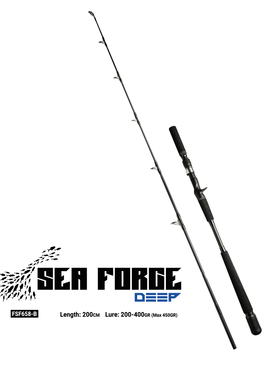 Fujin SeaForce 200cm 200-400gr Tekne-Bot Kamışı Tekne Kamışları