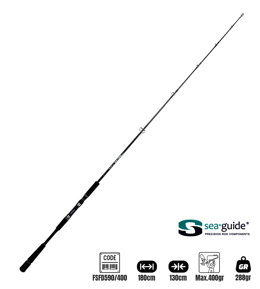 Fujin SeaForce Deep S 180cm Max 400gr Tekne Kamış Tekne Kamışları