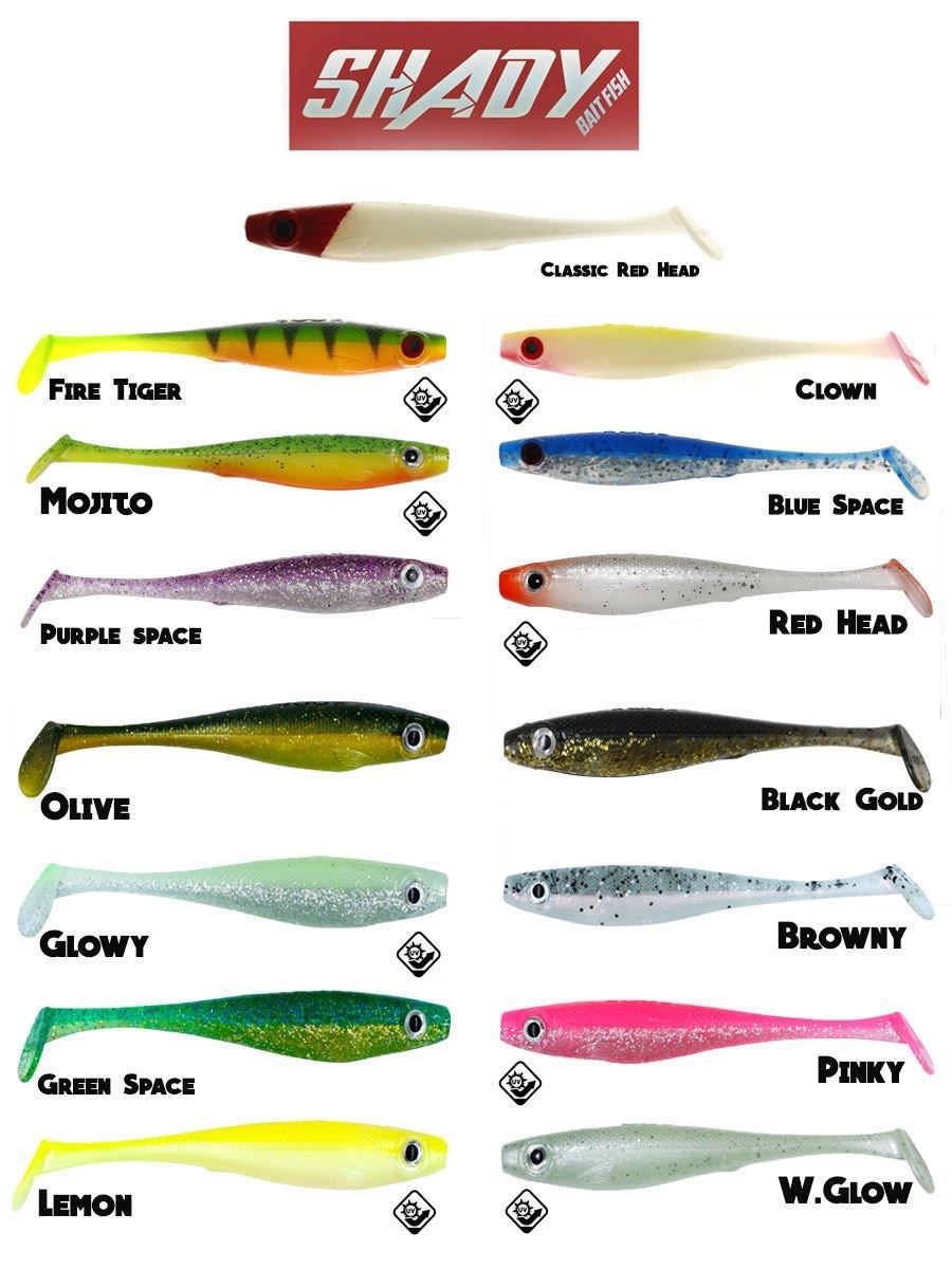 Silikon Yemler Fujin Shady 10cm Silikon Balık